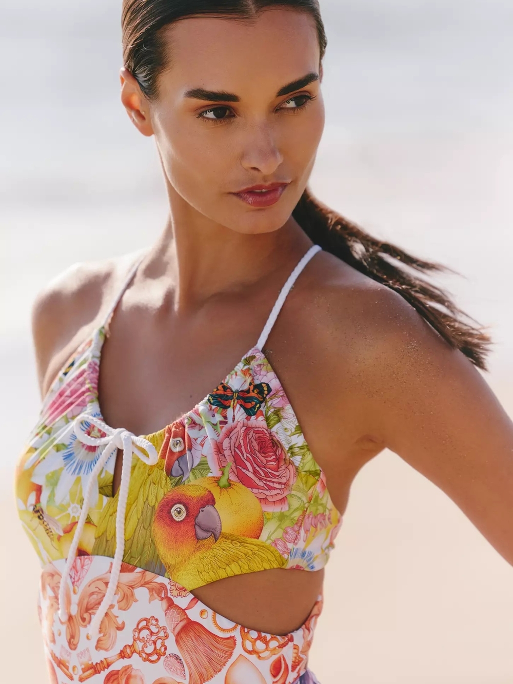 New Celandine x Emily Carter One- Piece Swimsuit Medium - Picture 3 of 7